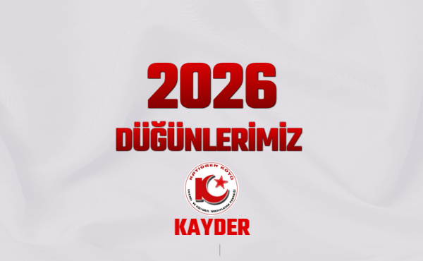 DÜĞÜNLERİMİZ 2026