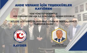 TEŞEKKÜRLER KAYIÖREN